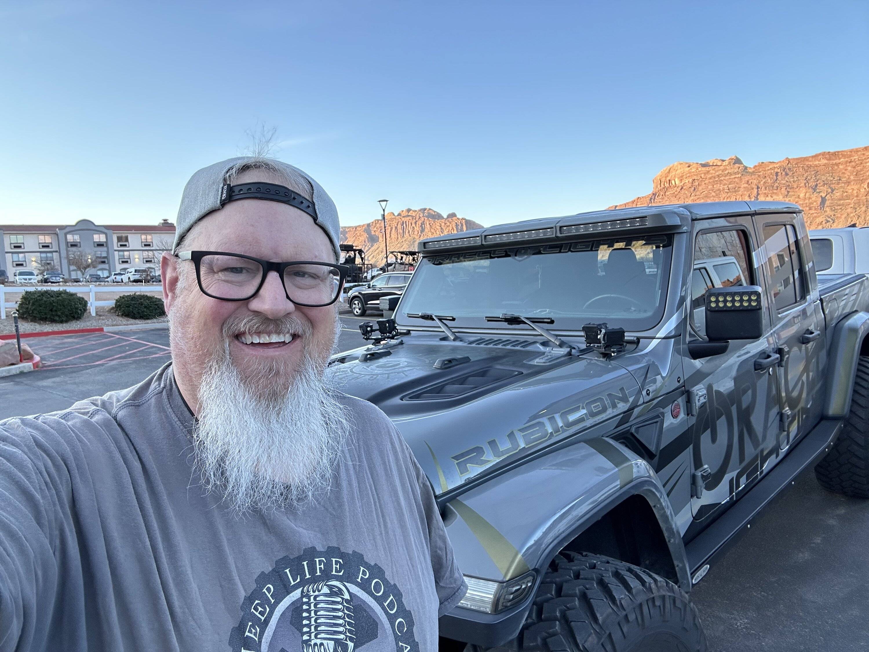 Jeep Gladiator Team ORACLE arrives in Moab for Easter Jeep Safari IMG_2649