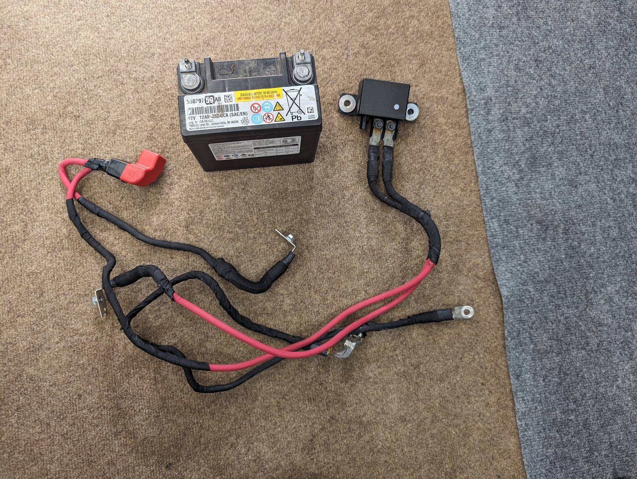 Jeep Gladiator Aux Battery, PCR, Wiring, Delete! PXL_20240321_203847792