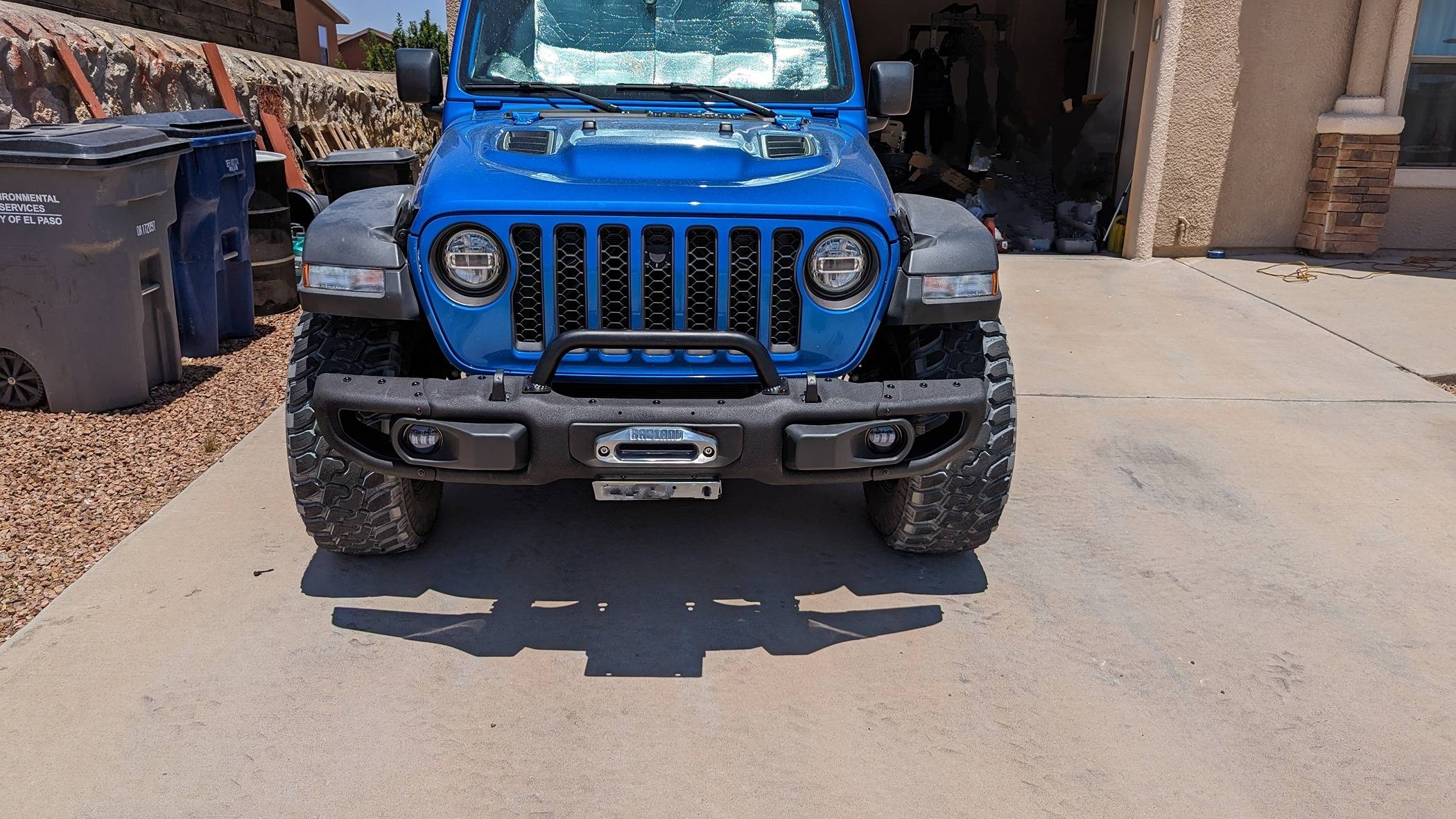 Jeep Gladiator Tips on painting Mopar steel bumper PXL_20230603_184824004~2