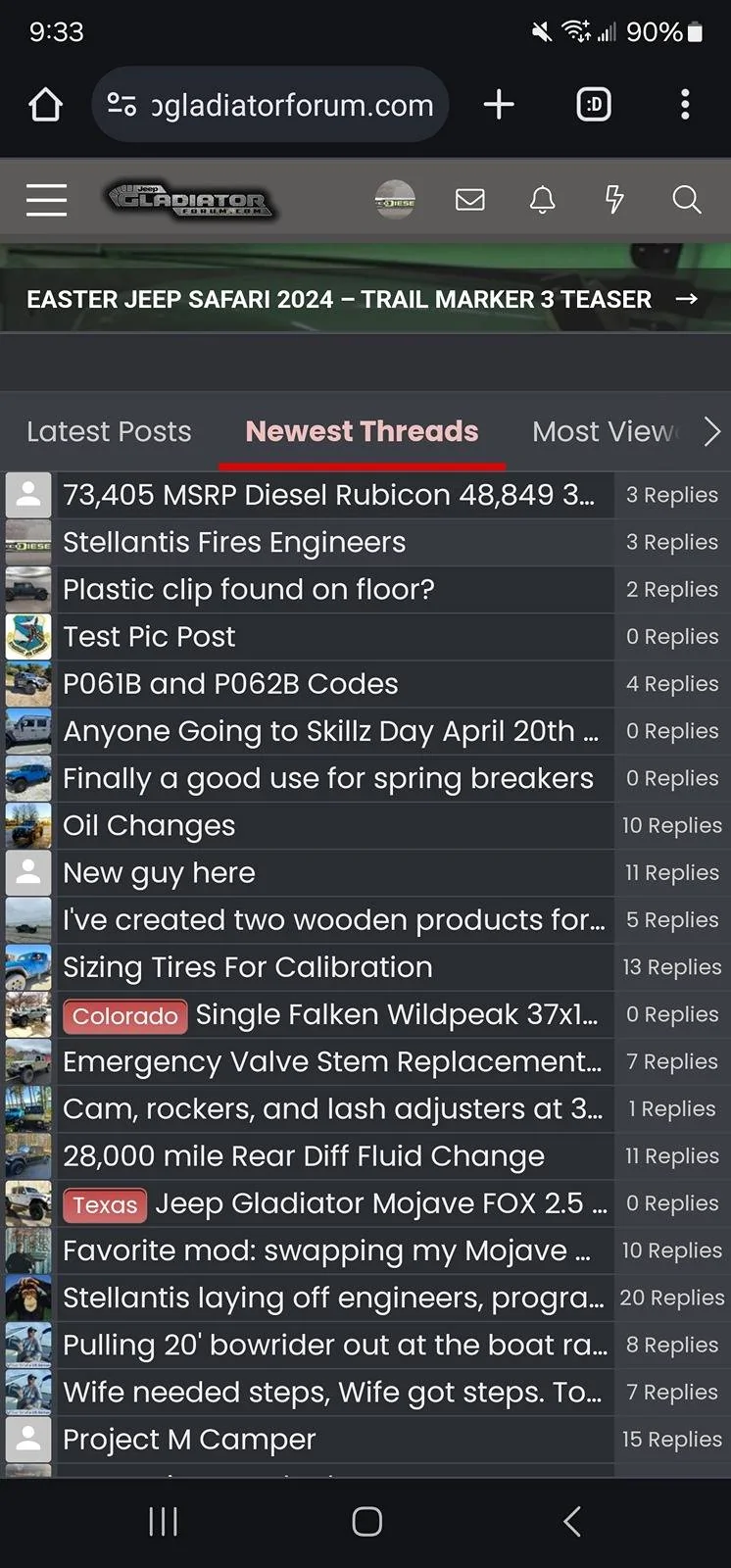 Jeep Gladiator Stellantis Fires Engineers Screenshot_20240324_093339_Chrom