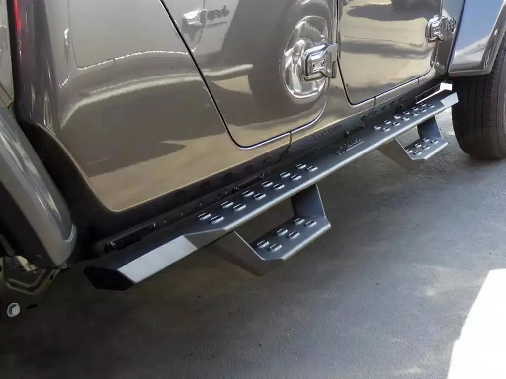 Jeep Gladiator APS RS Double-Step Nerf Bars fef130f651e35c4582aaebfa39abd75c