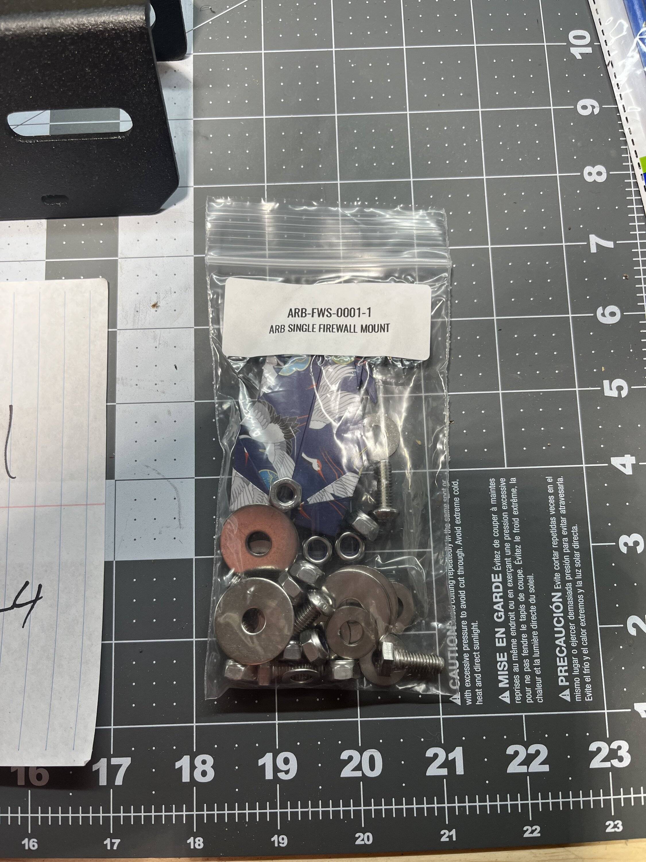Jeep Gladiator 813 Fab Single ARB Firewall Mount IMG_9590.JPG