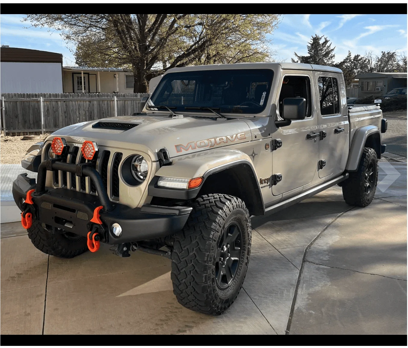 Jeep Gladiator Full Width Bumper identification bumper
