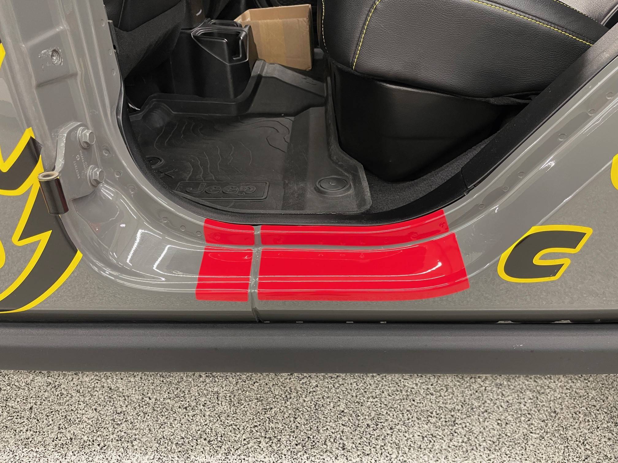 Jeep Gladiator Jeep Gladiator PPF Assortments Door Sill PPF 02