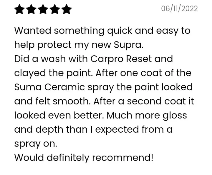 Jeep Gladiator SUMA Ceramic Coating Spray | Customer's Reviews WhatsApp Image 2024-03-28 at 12.02.11 AM