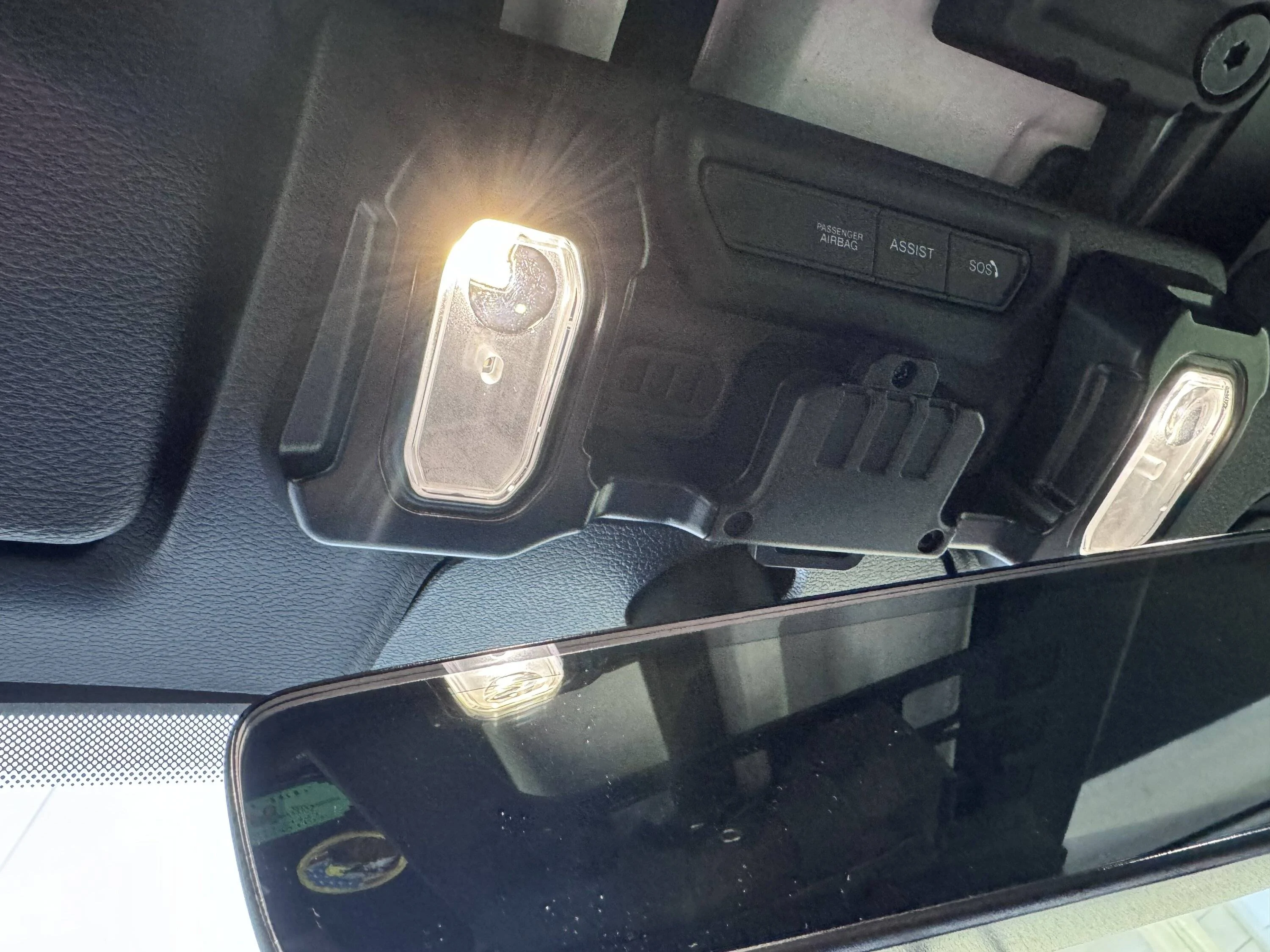 Jeep Gladiator The map light upgrade…I’m happy. IMG_8930