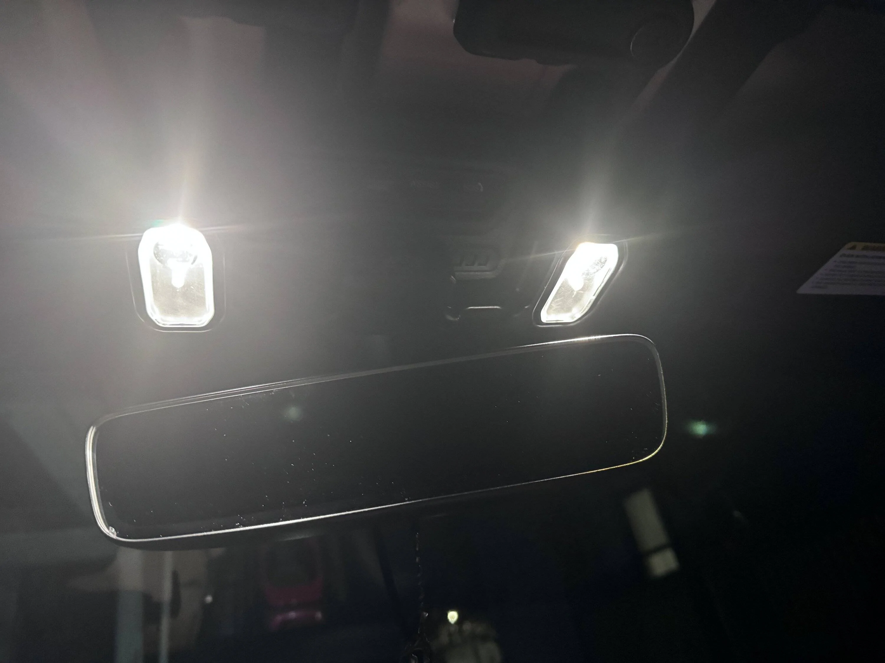 Jeep Gladiator The map light upgrade…I’m happy. IMG_8934