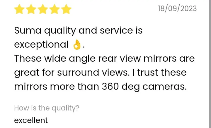 Jeep Gladiator ⚡SUMA Mirrors⚡Reduce Blind Spots & Glare WhatsApp Image 2024-03-28 at 21.40.23