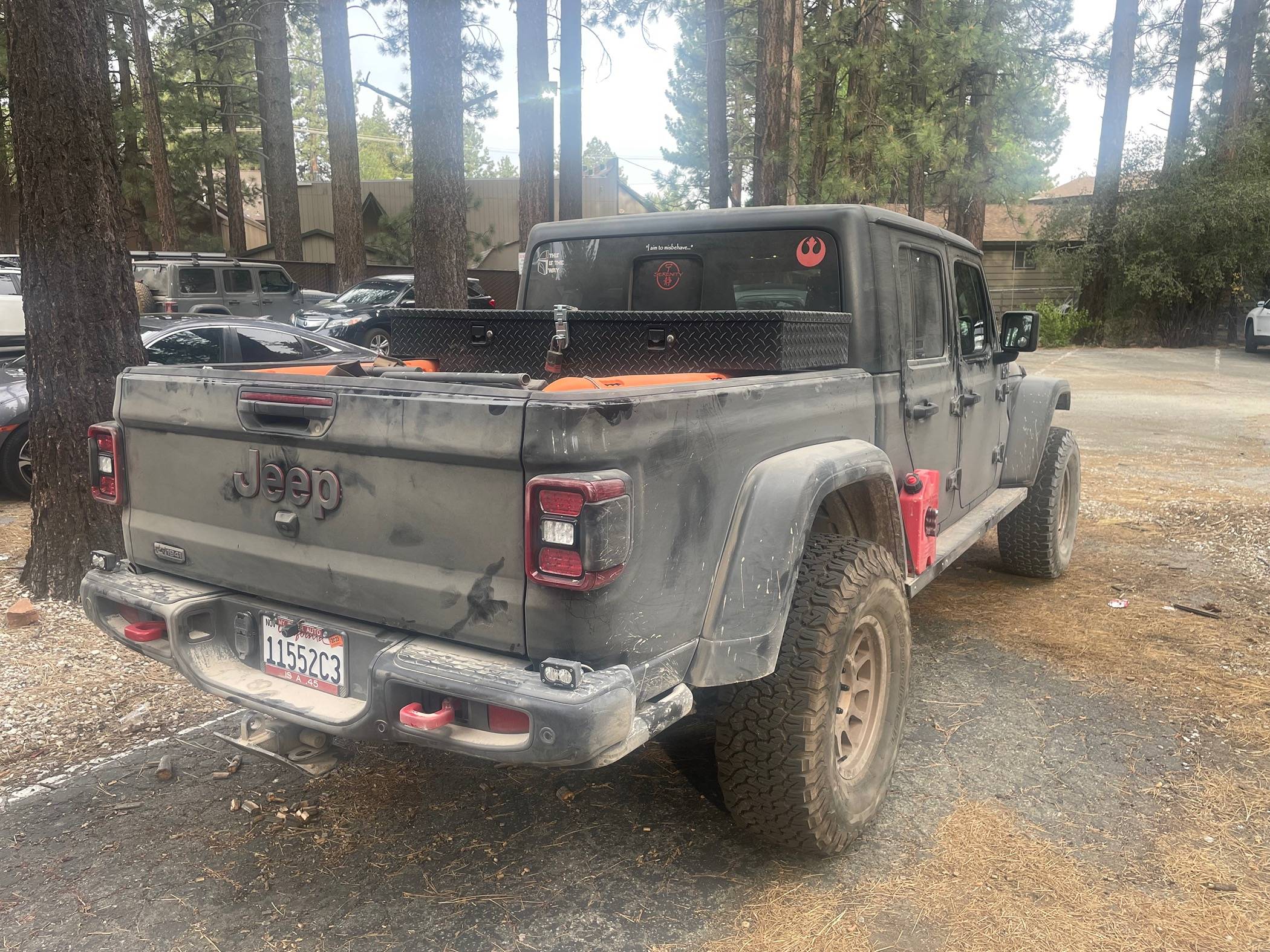 Jeep Gladiator Custom built tool box for sale IMG_0730