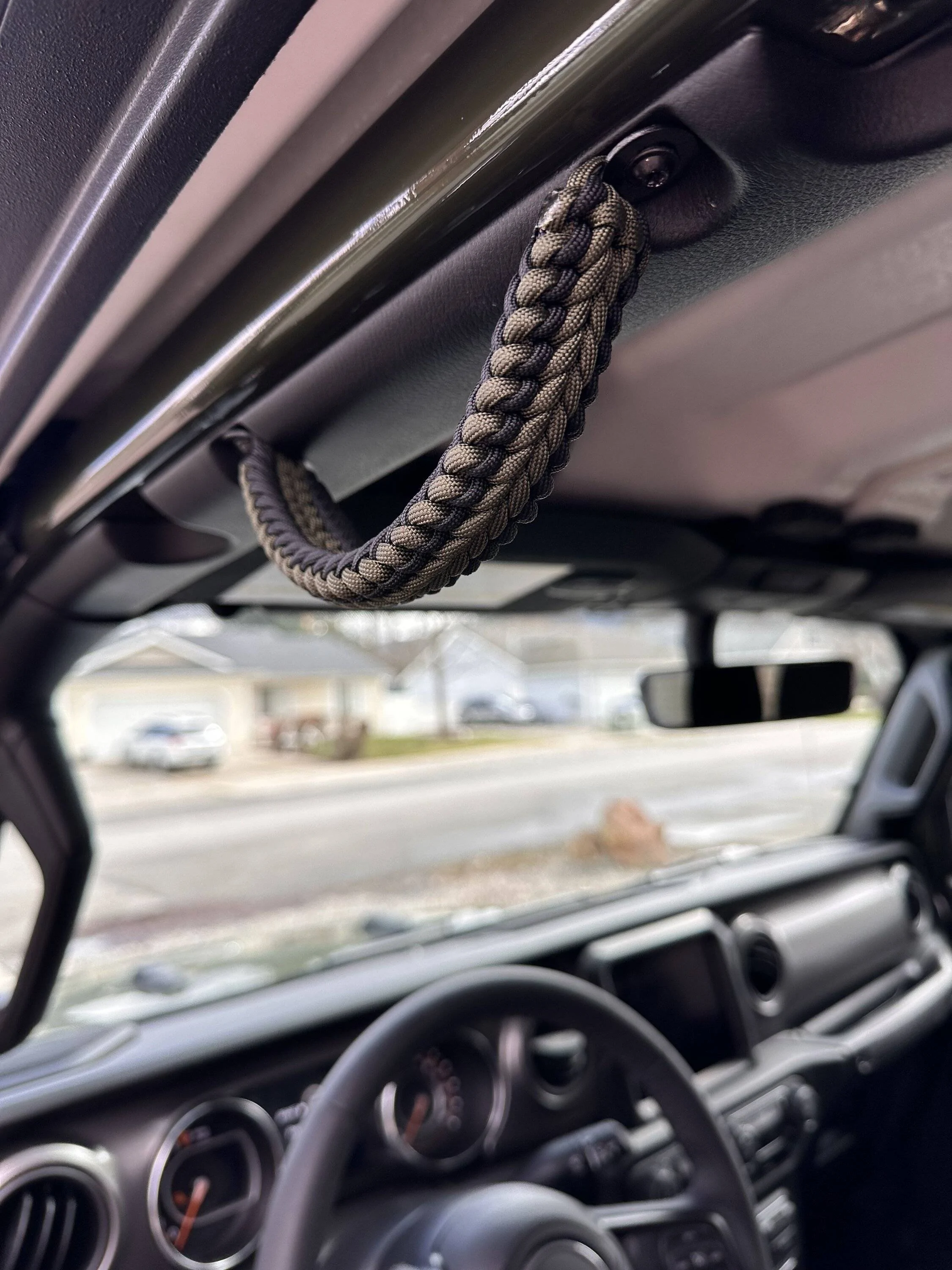 Jeep Gladiator Shoutout to Preston at DarkSideDesign for the grab handles IMG_1217