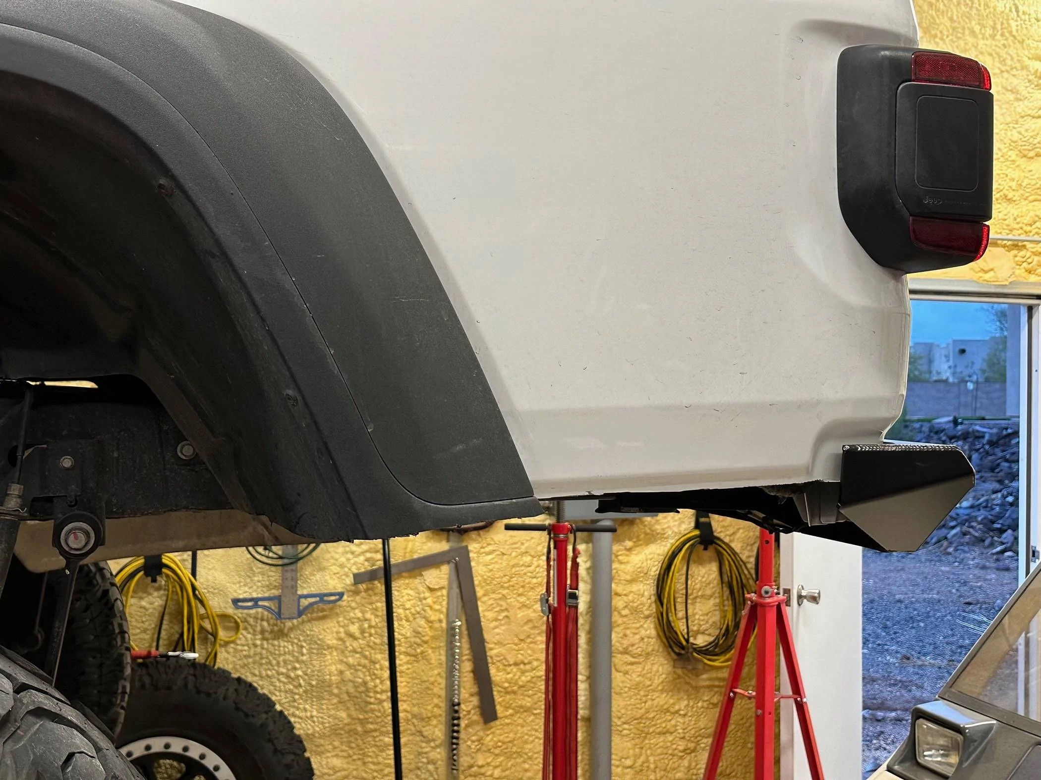 Jeep Gladiator Rear fender chop cover IMG_0319