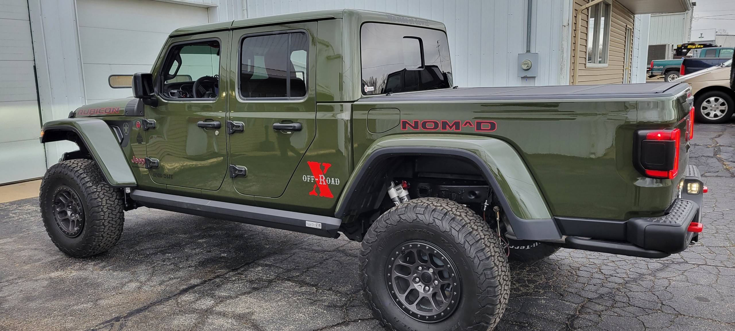 Jeep Gladiator 24 Gladiator Sarge Green Overland build Attachment