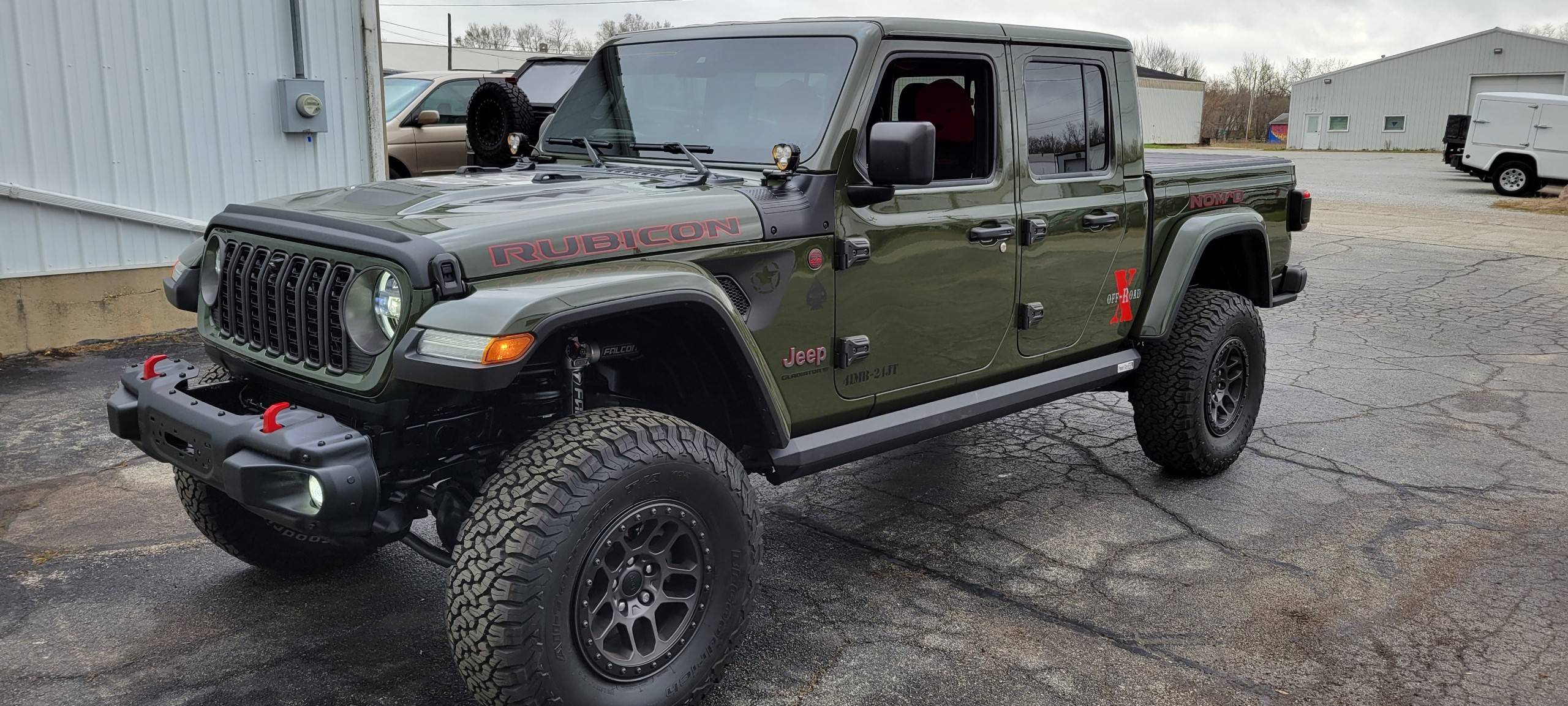 Jeep Gladiator 24 Gladiator Sarge Green Overland build Attachment