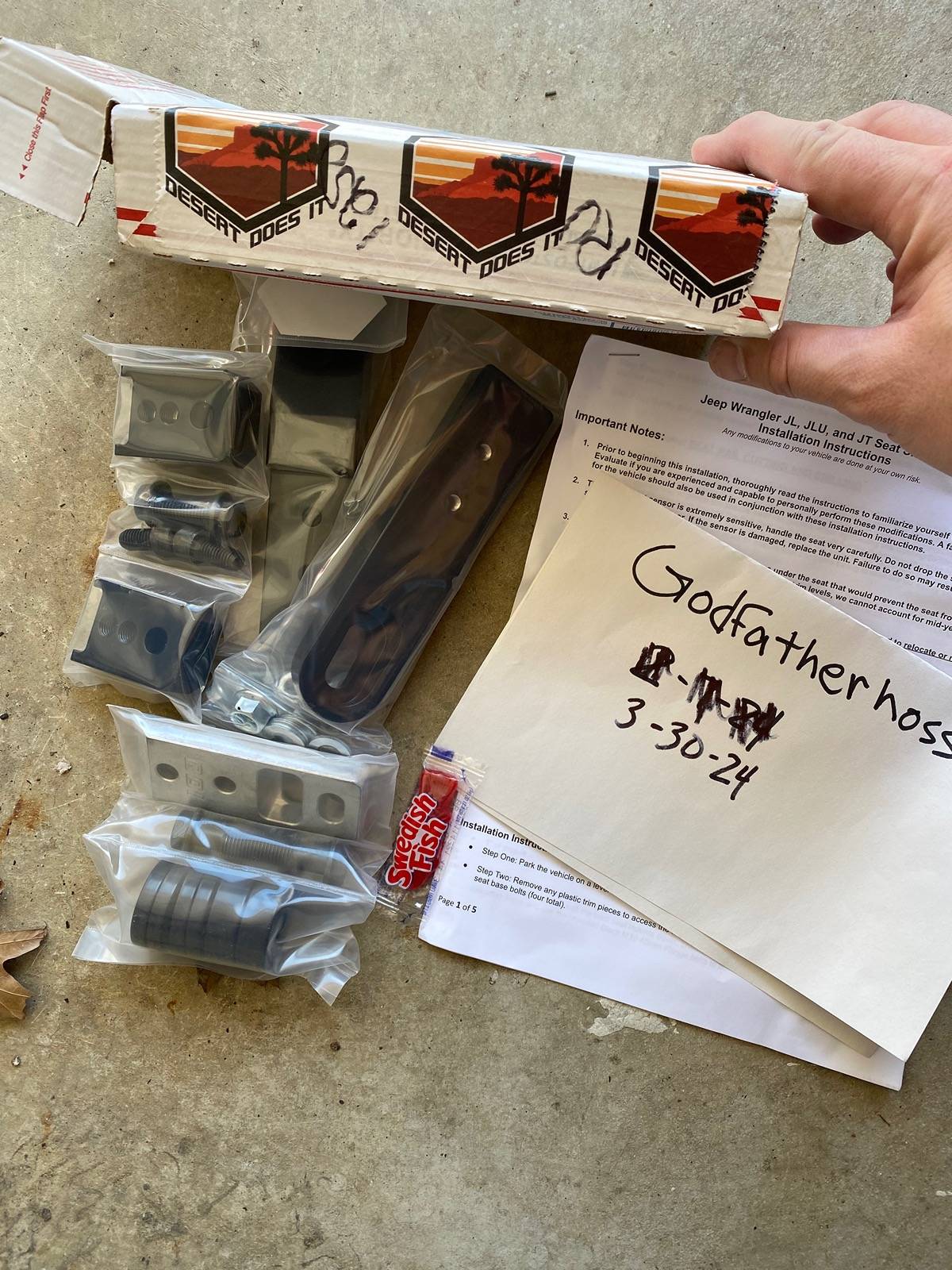 Jeep Gladiator Dessert Does it Seat slammers (new) $100 IMG_5789