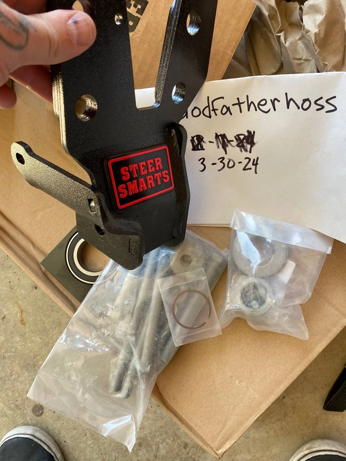Jeep Gladiator JT Steer Smarts Yeti XD Sector Shaft Brace(new) $175 IMG_5783