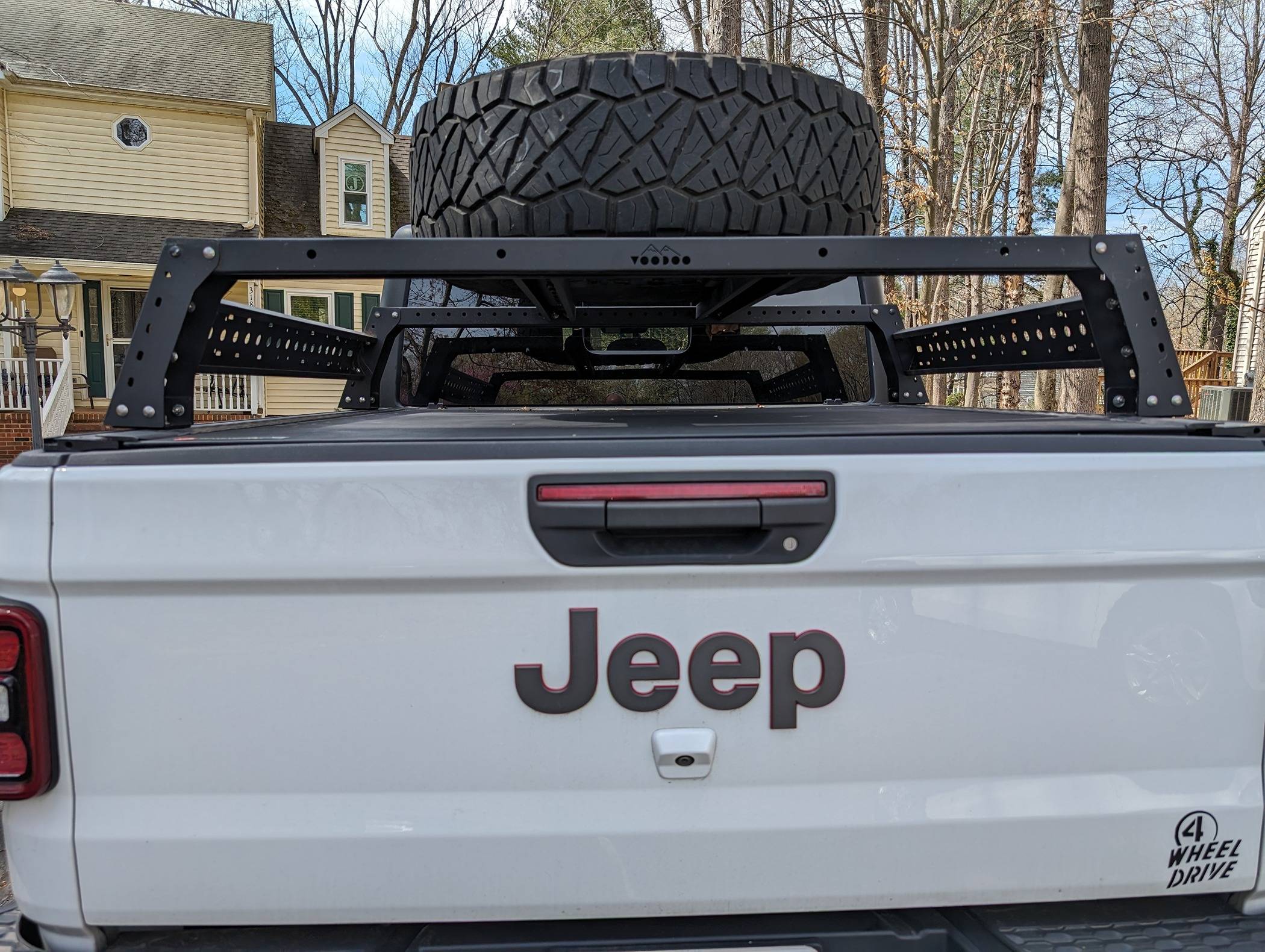 Jeep Gladiator Package Sale/Trade BAK Revolver X4S + VooDoo Rack + Tire Mount PXL_20240330_190051078