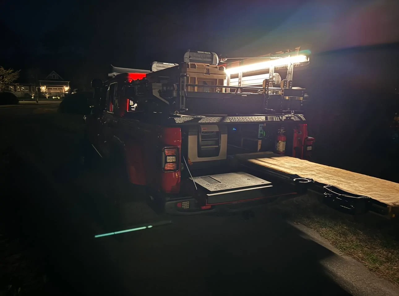 Jeep Gladiator Enhanced Bed Lighting Project IMG_3542