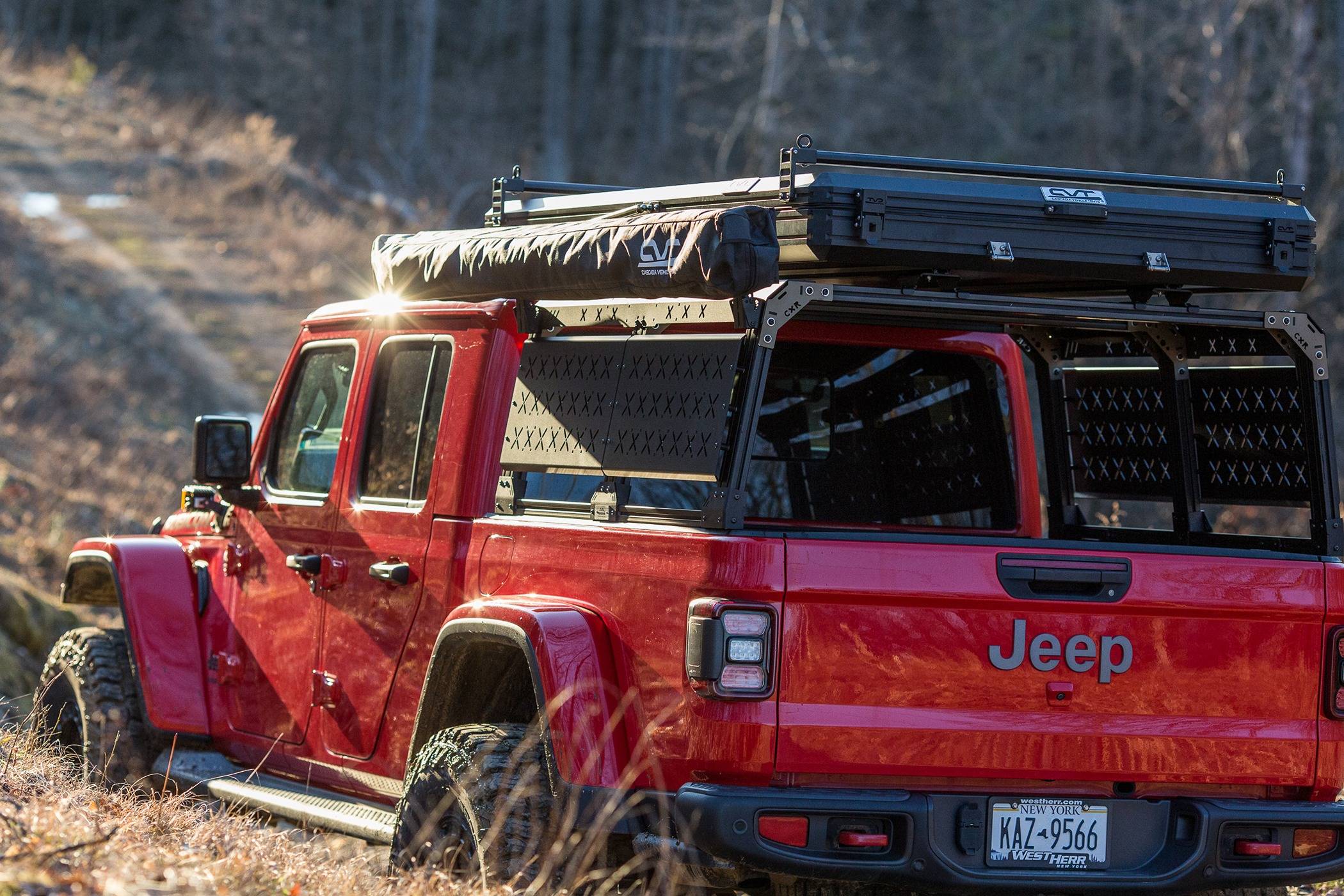 Jeep Gladiator New Rack System - Sneak Preview Gladiator with CVT -16