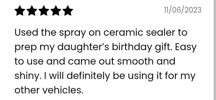 Jeep Gladiator SUMA Ceramic Coating Spray | Customer's Reviews WhatsApp Image 2024-03-31 at 10.33.34 PM