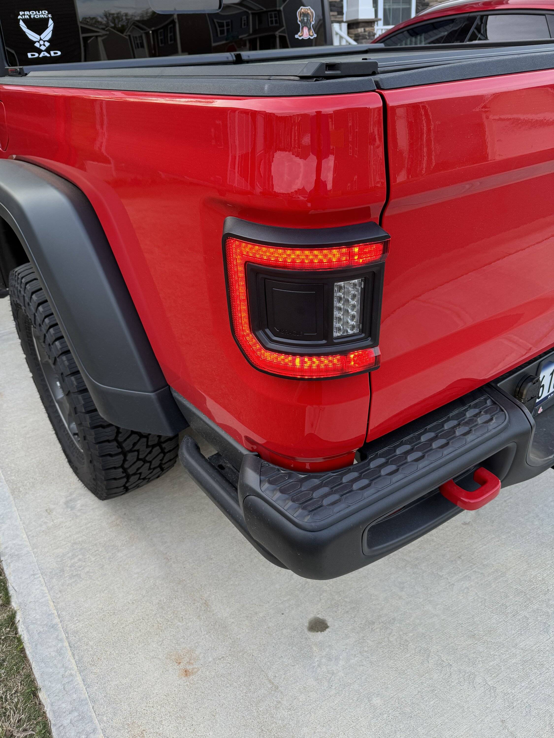 Jeep Gladiator Oracle flush mounts installed IMG_0100