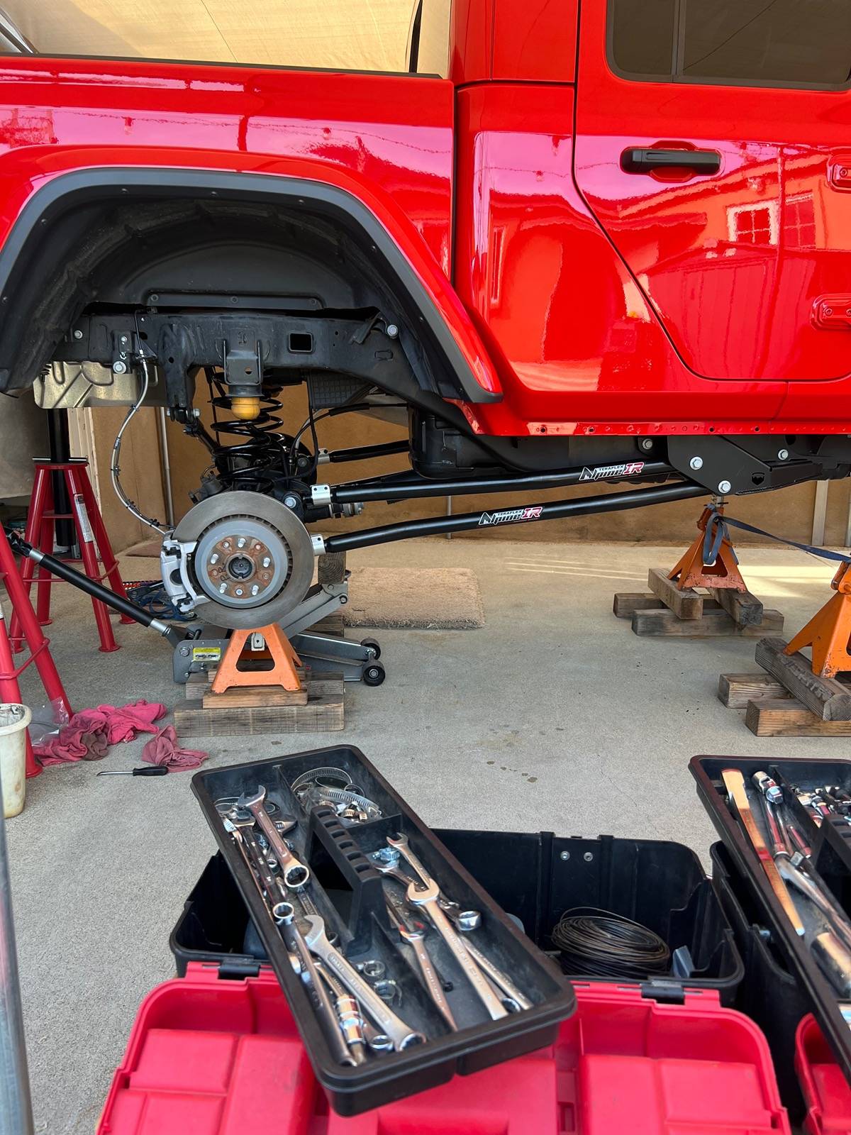 Jeep Gladiator Metalcloak Jeep JT Gladiator Bolt-On Rear Long Arm Upgrade Kit IMG_8256