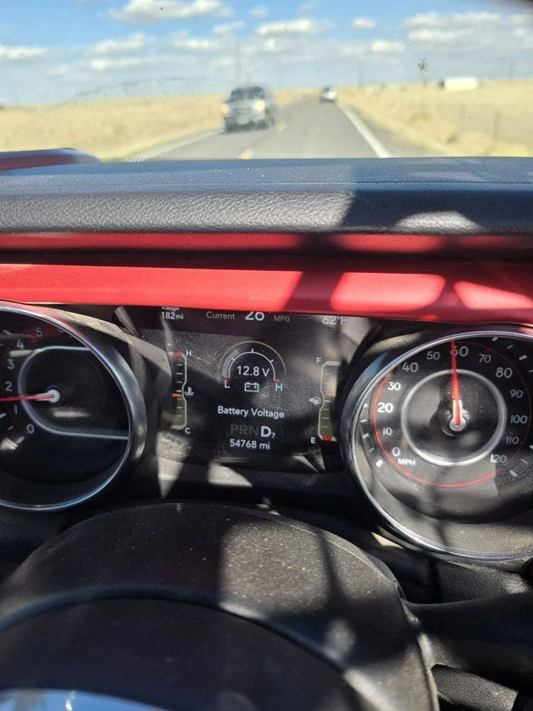 Jeep Gladiator 14.6 volt reading during coasting? 20240403_155228