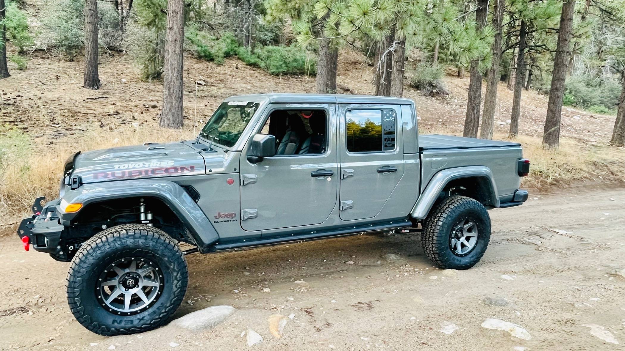 Jeep Gladiator Anyone want to guess what color these are?  Grey or Bronze. IMG_5332