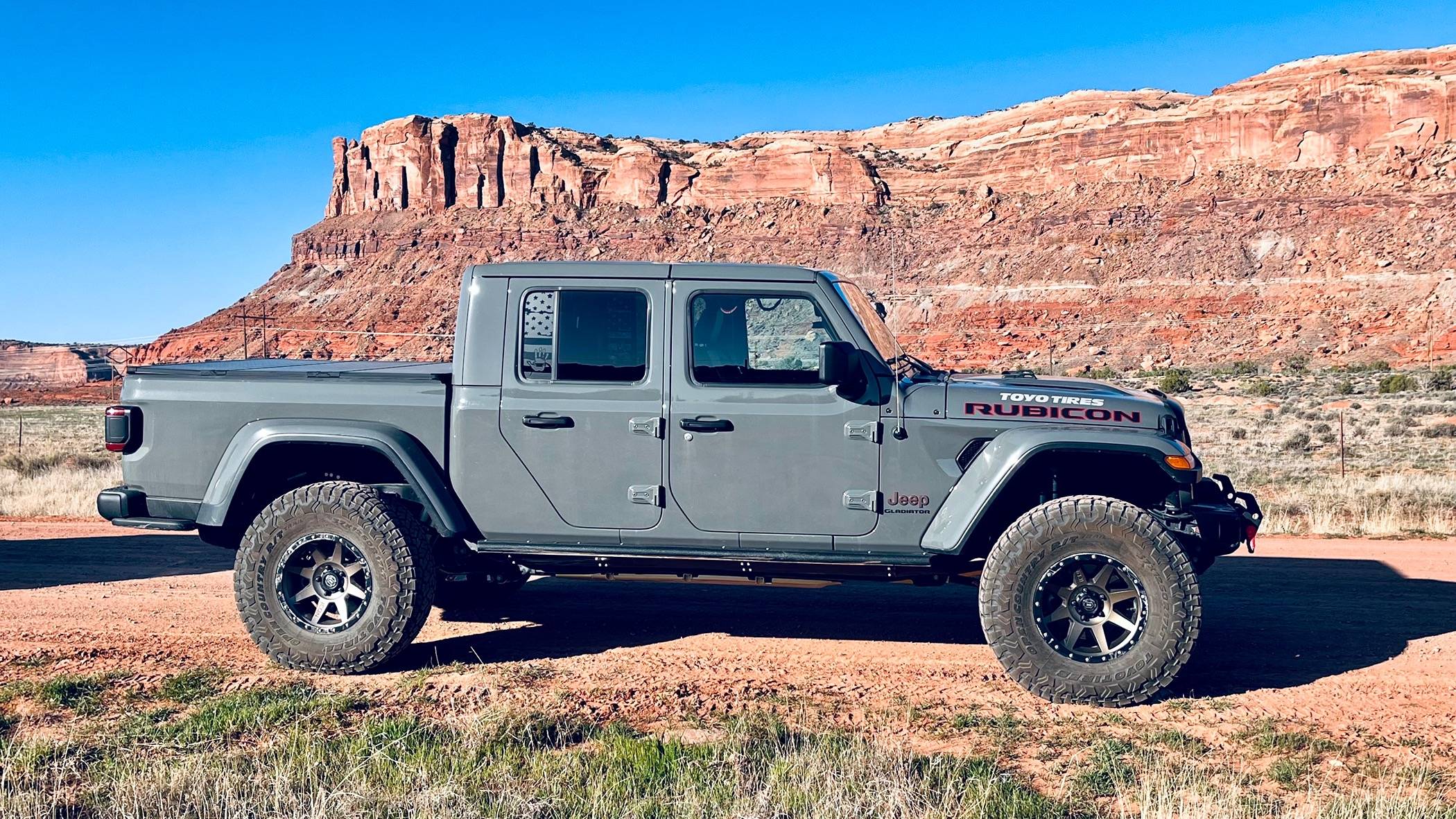 Jeep Gladiator Anyone want to guess what color these are?  Grey or Bronze. IMG_9947