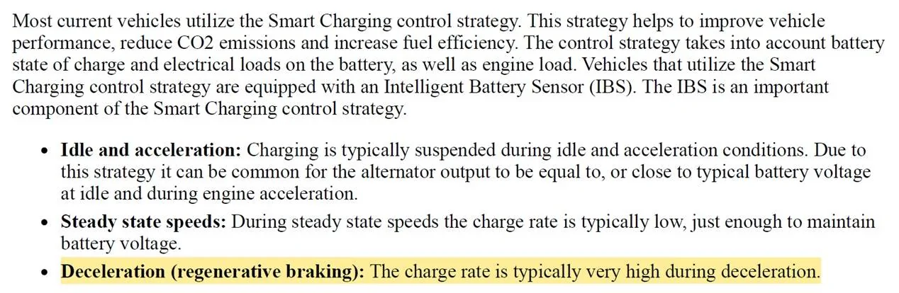 Jeep Gladiator 14.6 volt reading during coasting? Charg