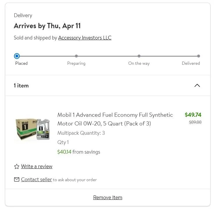 Jeep Gladiator Active Again!!!  Walmart Deal - Mobil 1 Full Synth 0W-20 Advanced Fuel Economy (5 qt 3 Pack) Jeep Oil