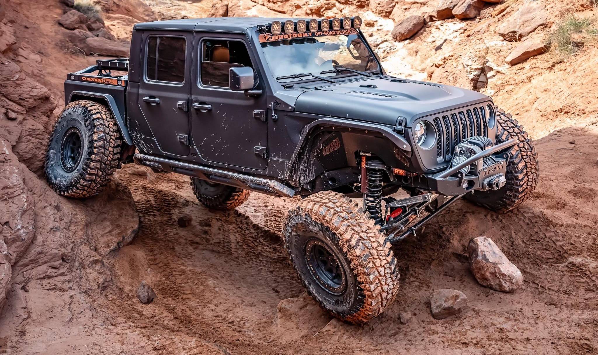 Jeep Gladiator Bobbed Shortbed Gladiators at EJS 2024 IMG_5114