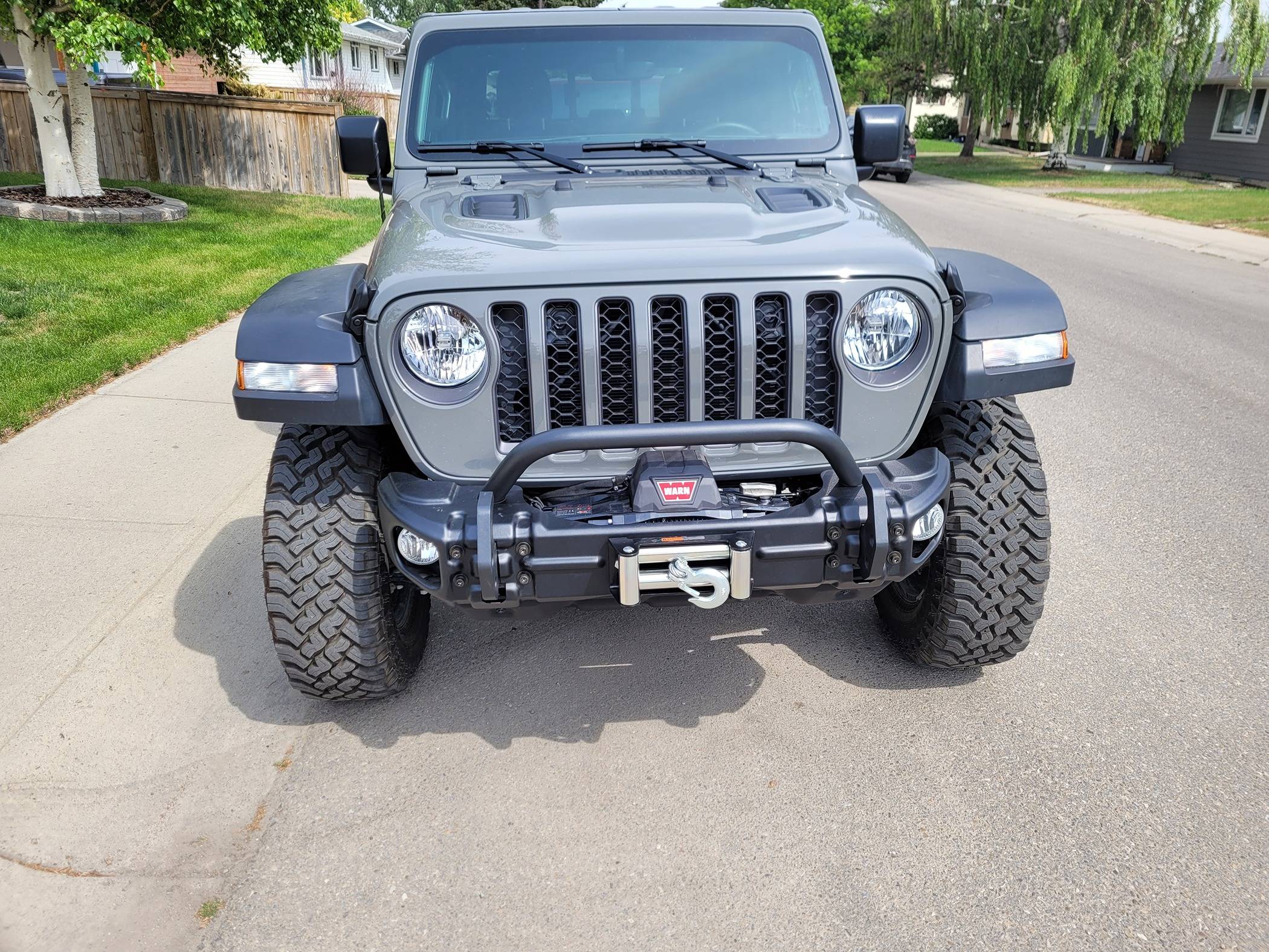 Jeep Gladiator Arcus or RR HD front bumper 20230603_152958