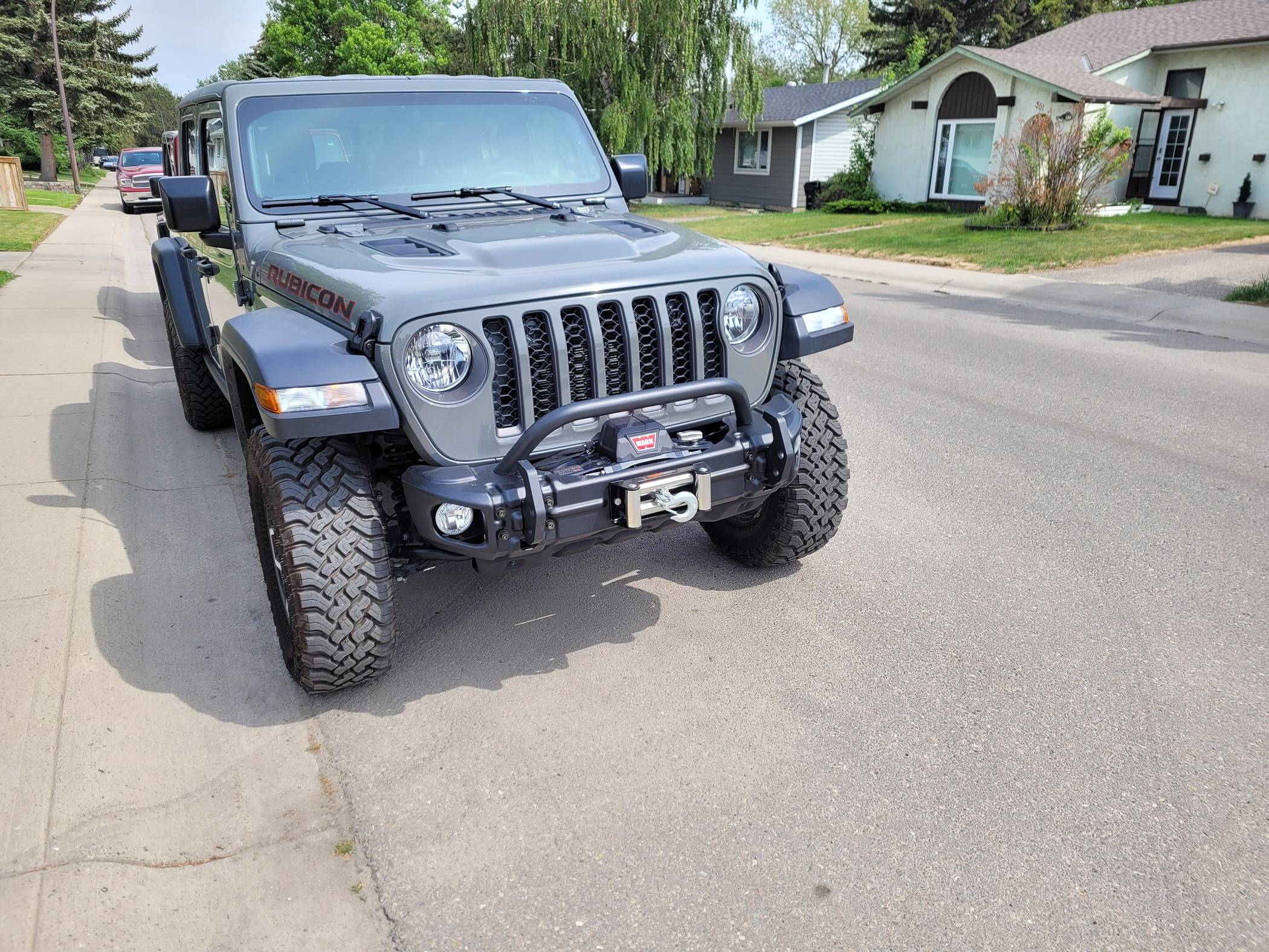 Jeep Gladiator Arcus or RR HD front bumper 20230603_152952