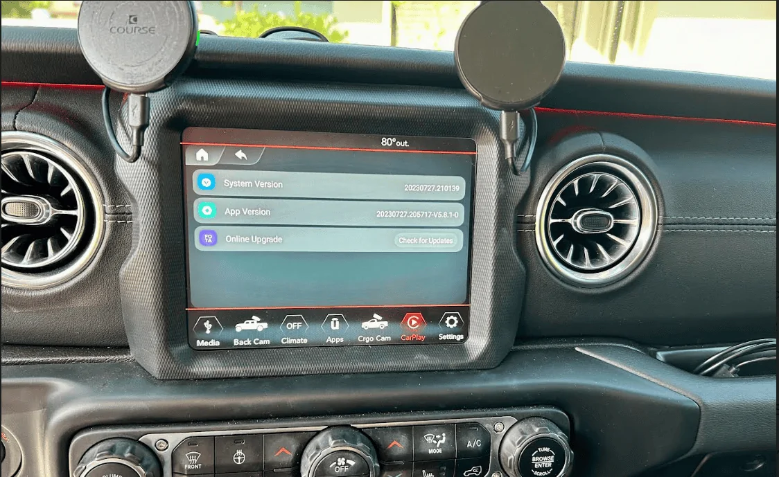 Jeep Gladiator Phone mount options, what is a solid MagSafe mount option? 1712263666699-9