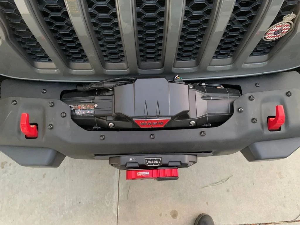 Jeep Gladiator Jeep Gladiator Steel bumper filler panel for winch zqXTTP