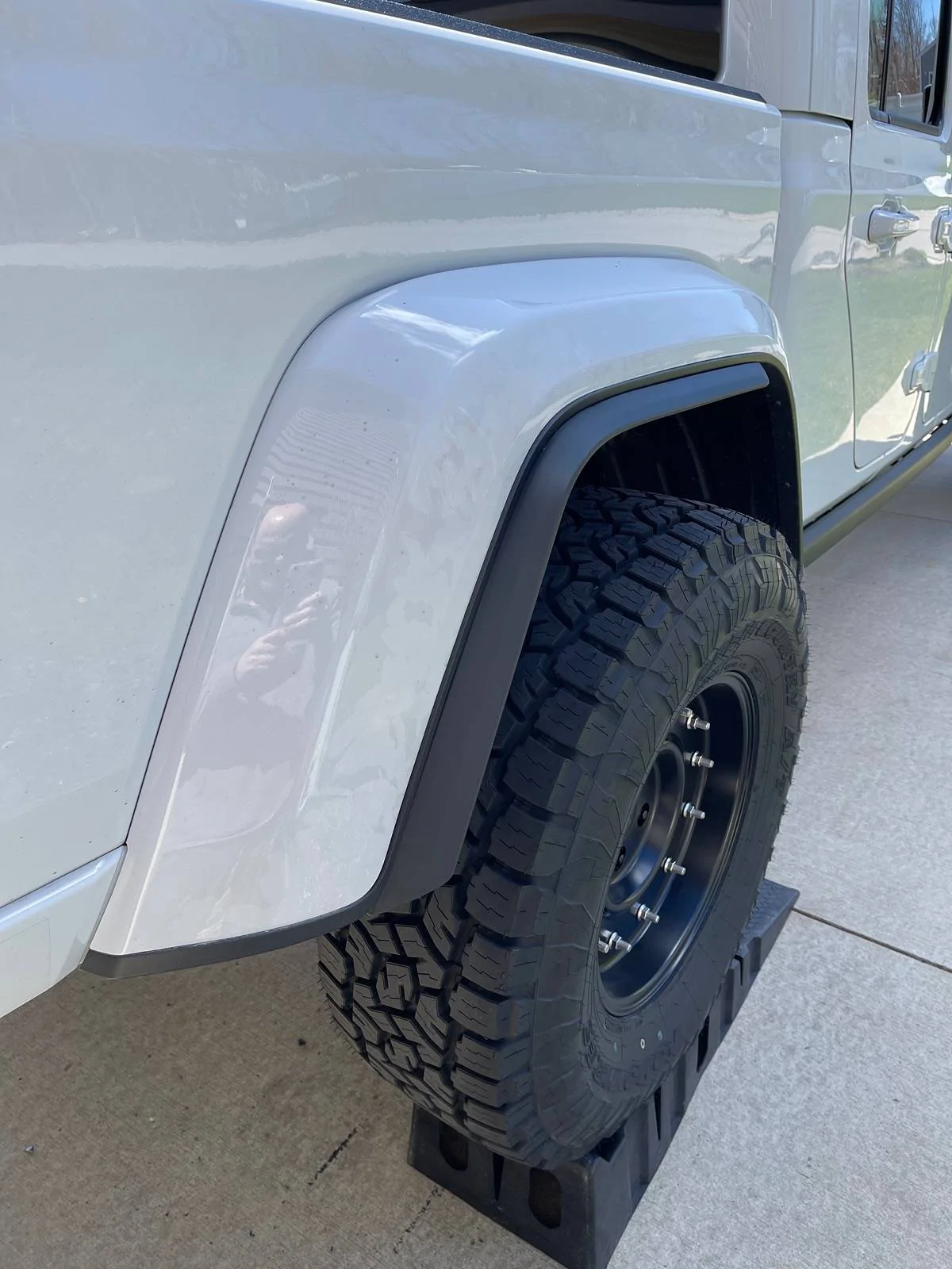 Jeep Gladiator Xtreme Recon Fender Extension Instsalled IMG_0516