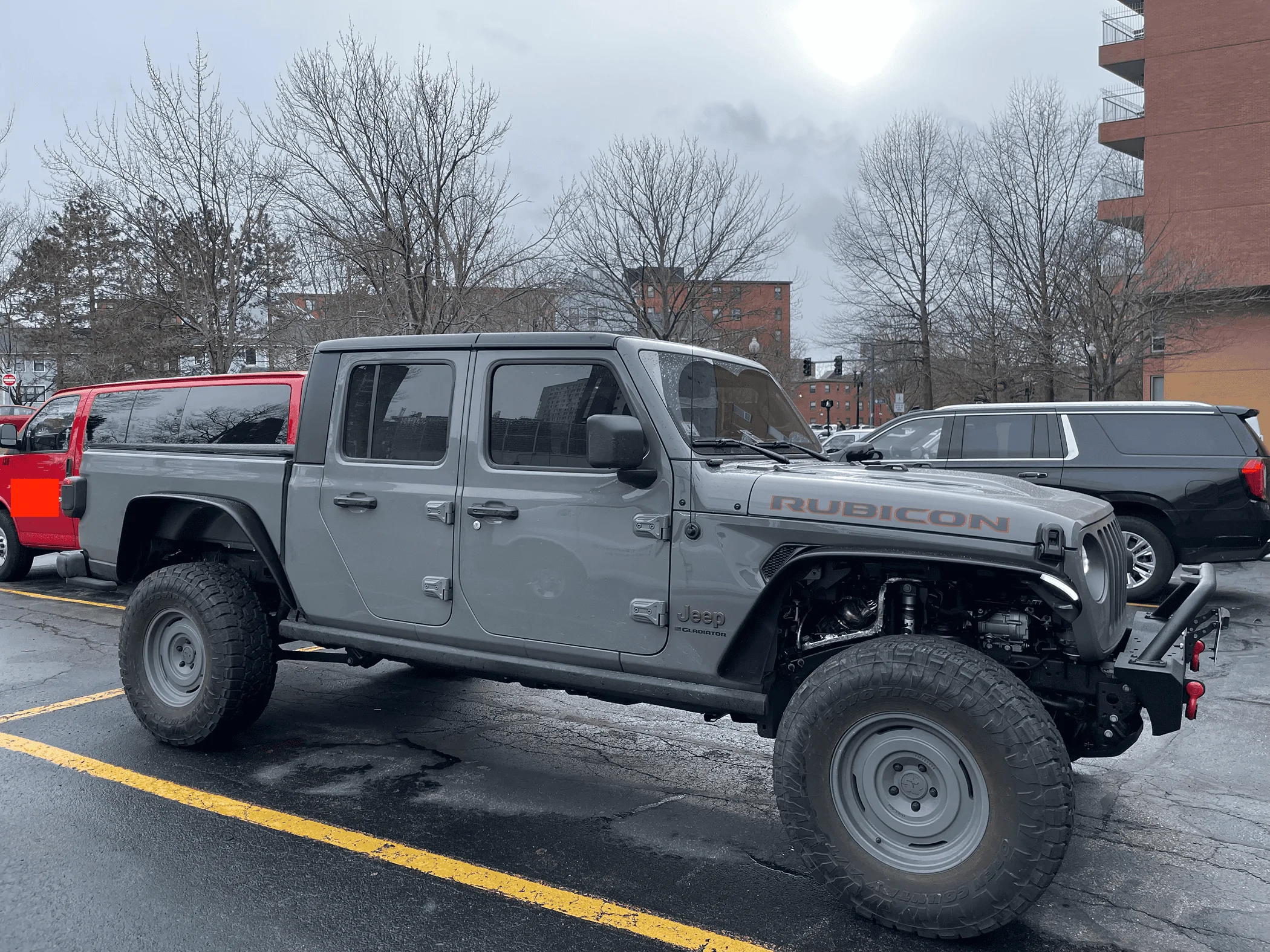 Jeep Gladiator KBD Fenders Installed. tempImage7ZYLGN
