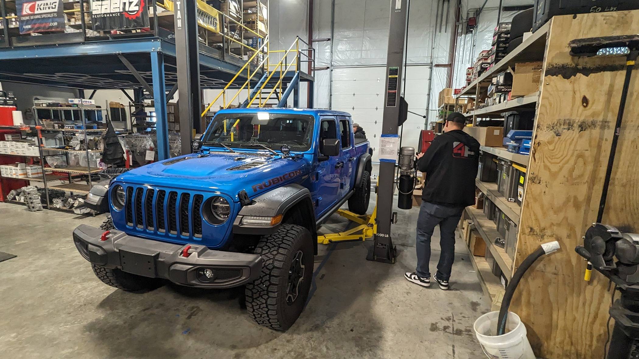 Jeep Gladiator Hydro Blue Build has Begun! PXL_20240406_124144152.MP