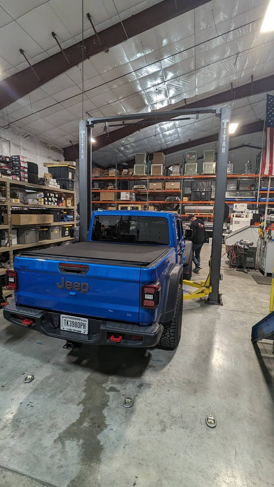 Jeep Gladiator Hydro Blue Build has Begun! PXL_20240406_124131593.MP