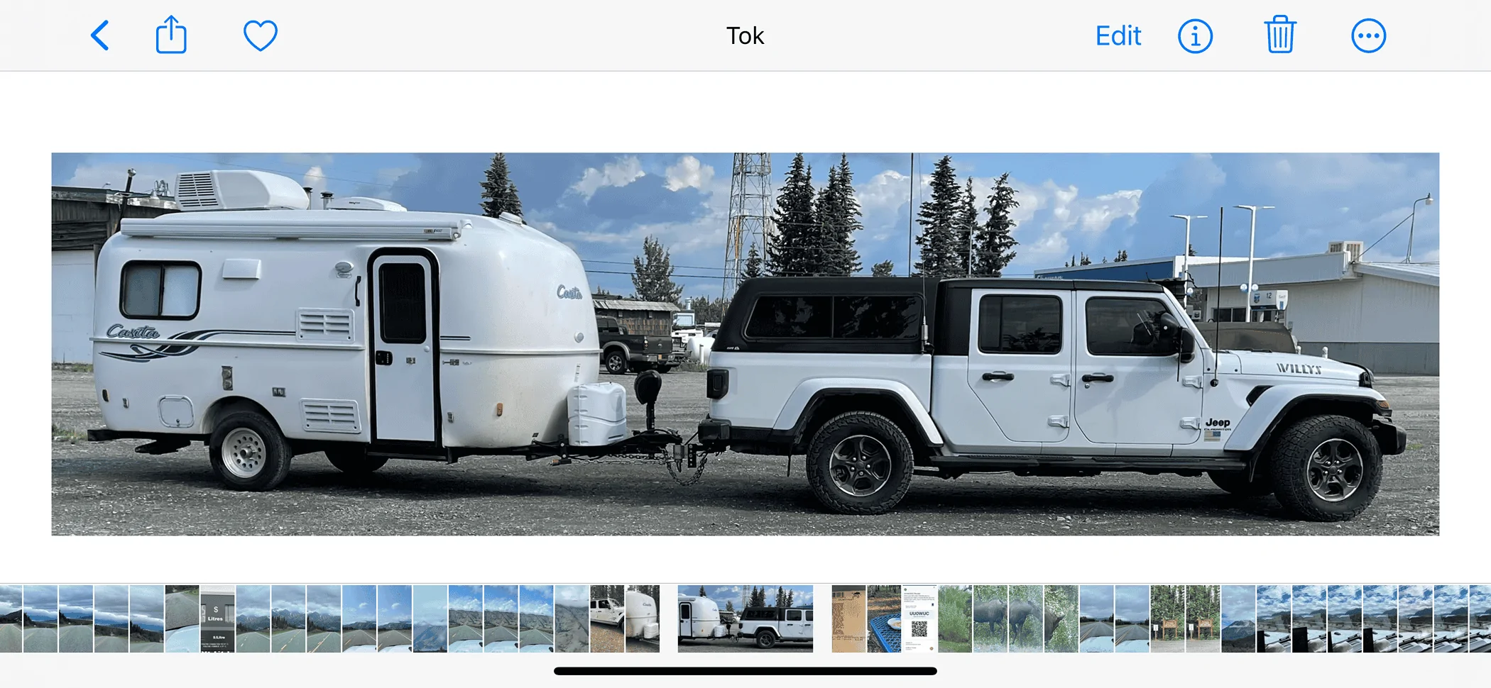 Jeep Gladiator Show us what camper / trailer / RV you're towing with your JT IMG_3771