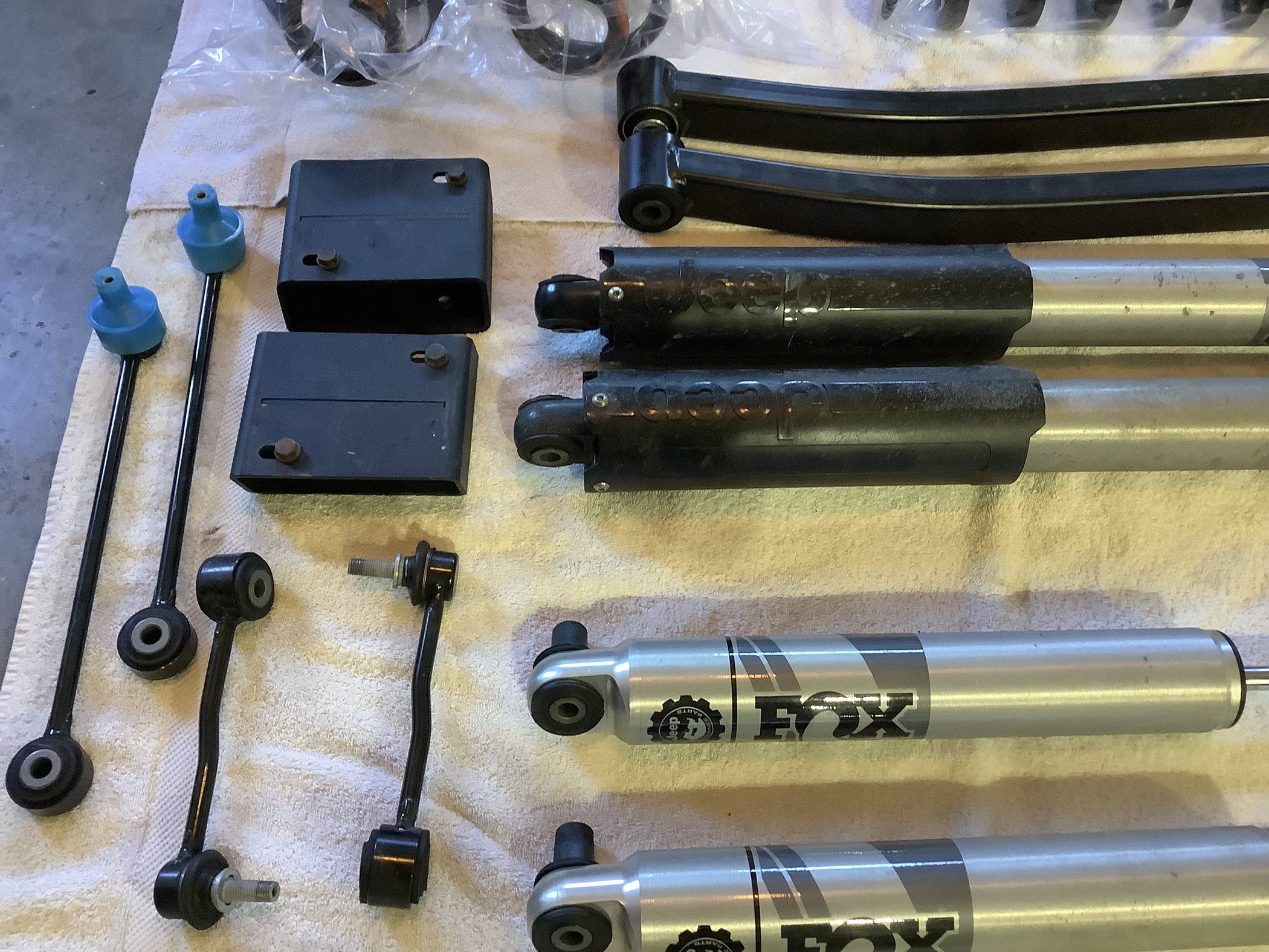 Jeep Gladiator Mopar 2” Lift - Gladiator 3.6 Gas Engine IMG_1482