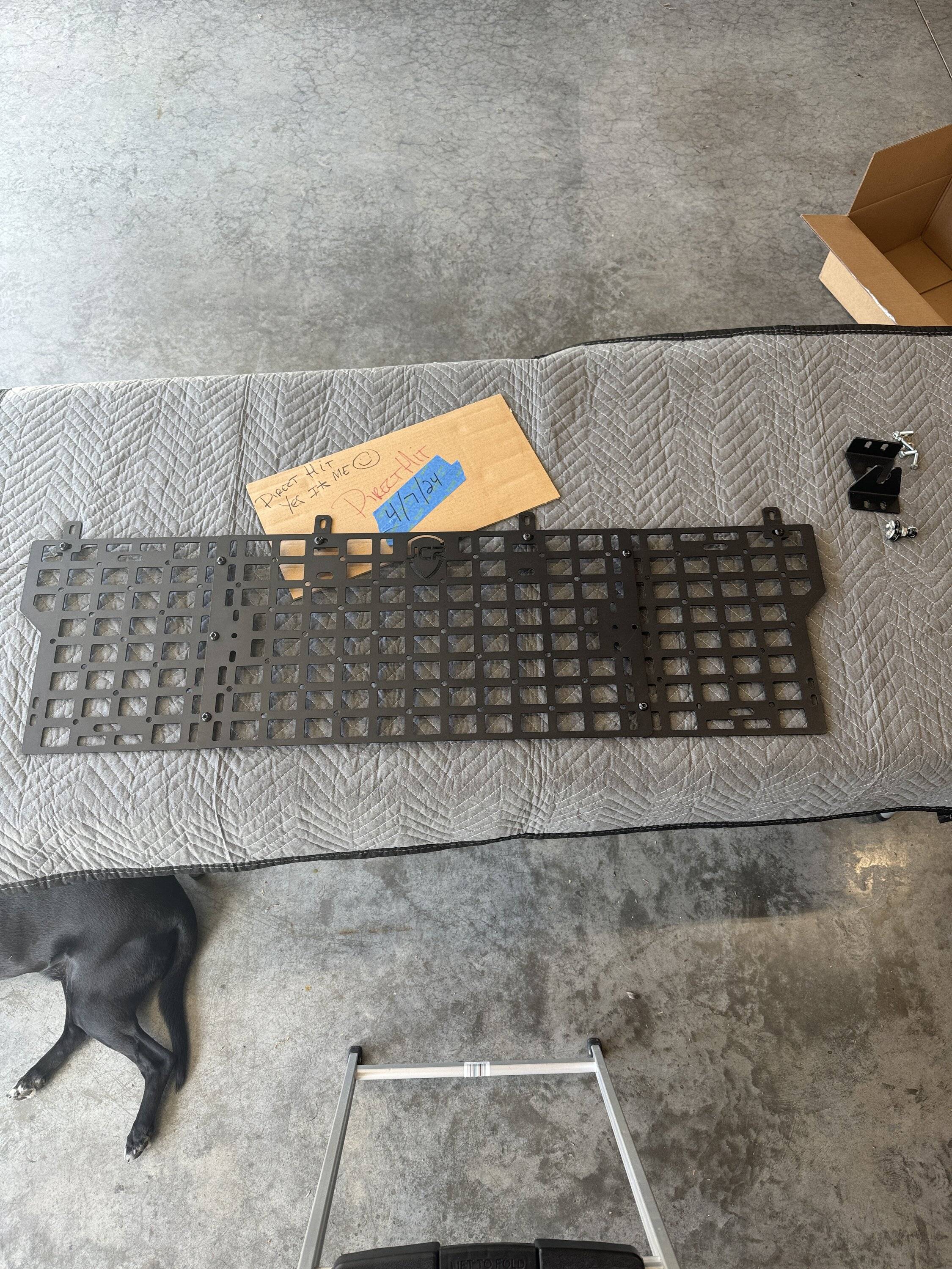 Jeep Gladiator JCR Bed Front MOLLE Panel IMG_1499