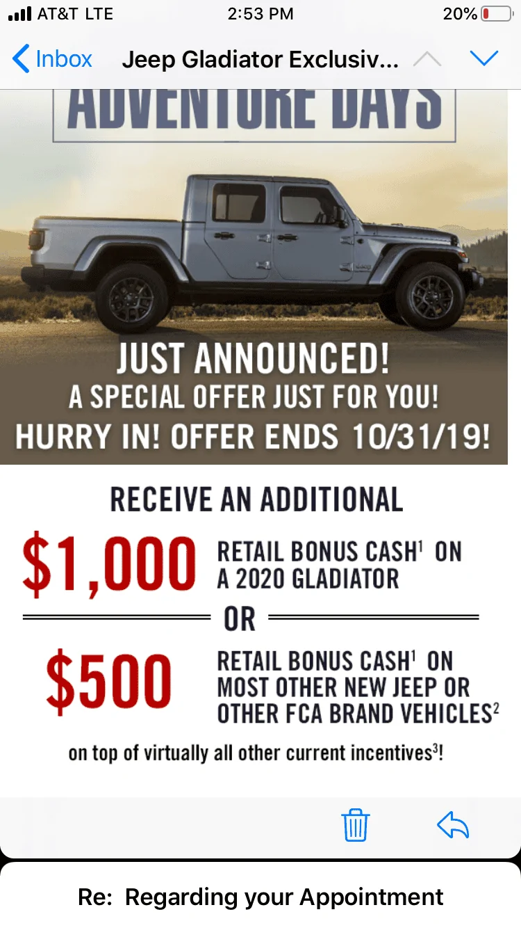 Jeep Gladiator JL Diesel now available to order. $6k price revealed C37B9D43-48B7-498D-9808-35A56D39634E