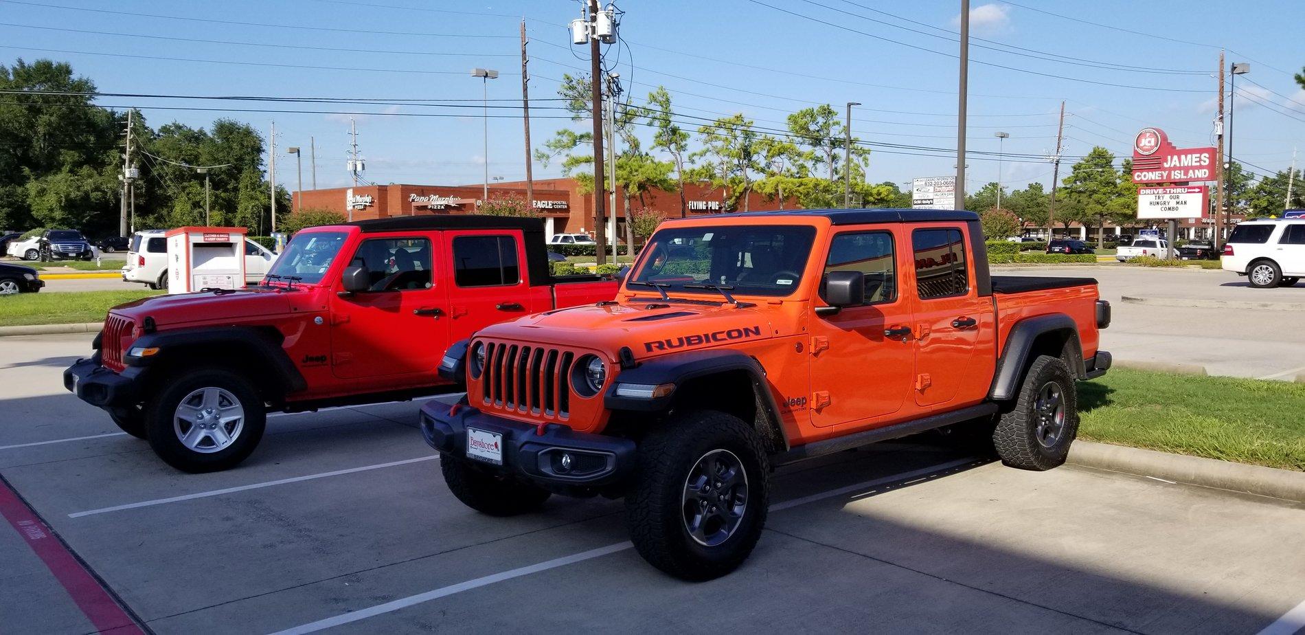 Jeep Gladiator See any Gladiators in the wild? 20190930_164551