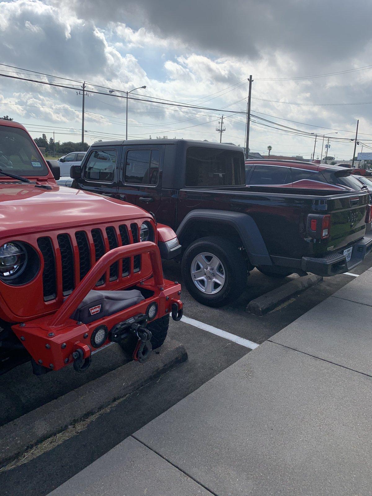 Jeep Gladiator See any Gladiators in the wild? 30630D8E-23A7-457B-A23F-A7BD4B7A3470