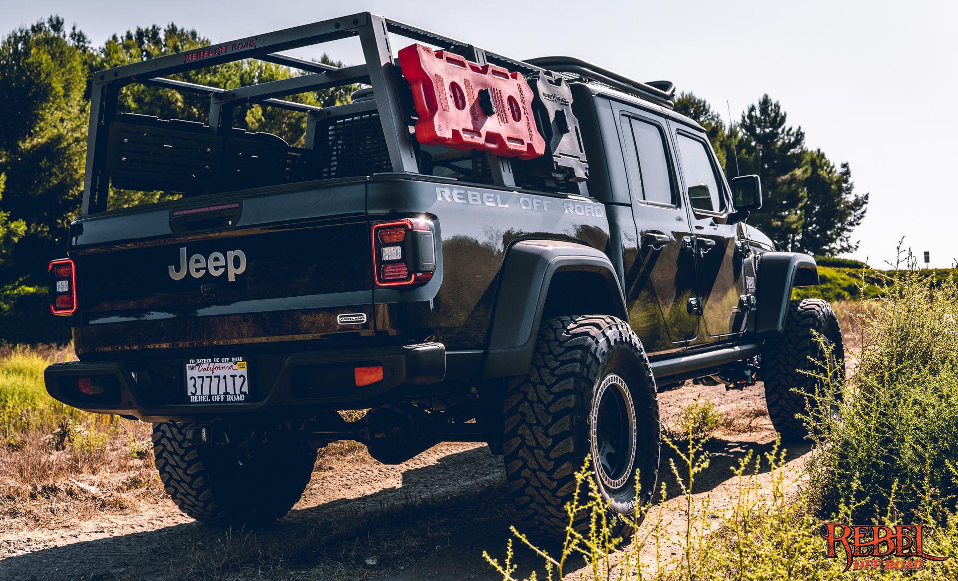 Jeep Gladiator XPLOR Jeep Gladiator Full Bed Rack E_G08516