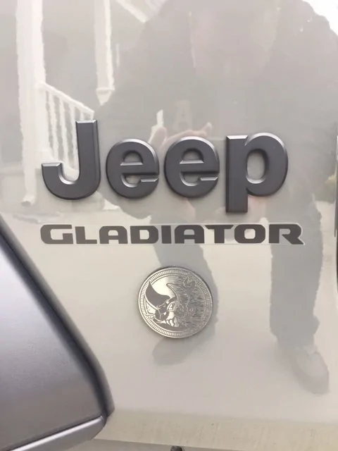Jeep Gladiator Gladiator Badge to replace trail rated Jeep 4
