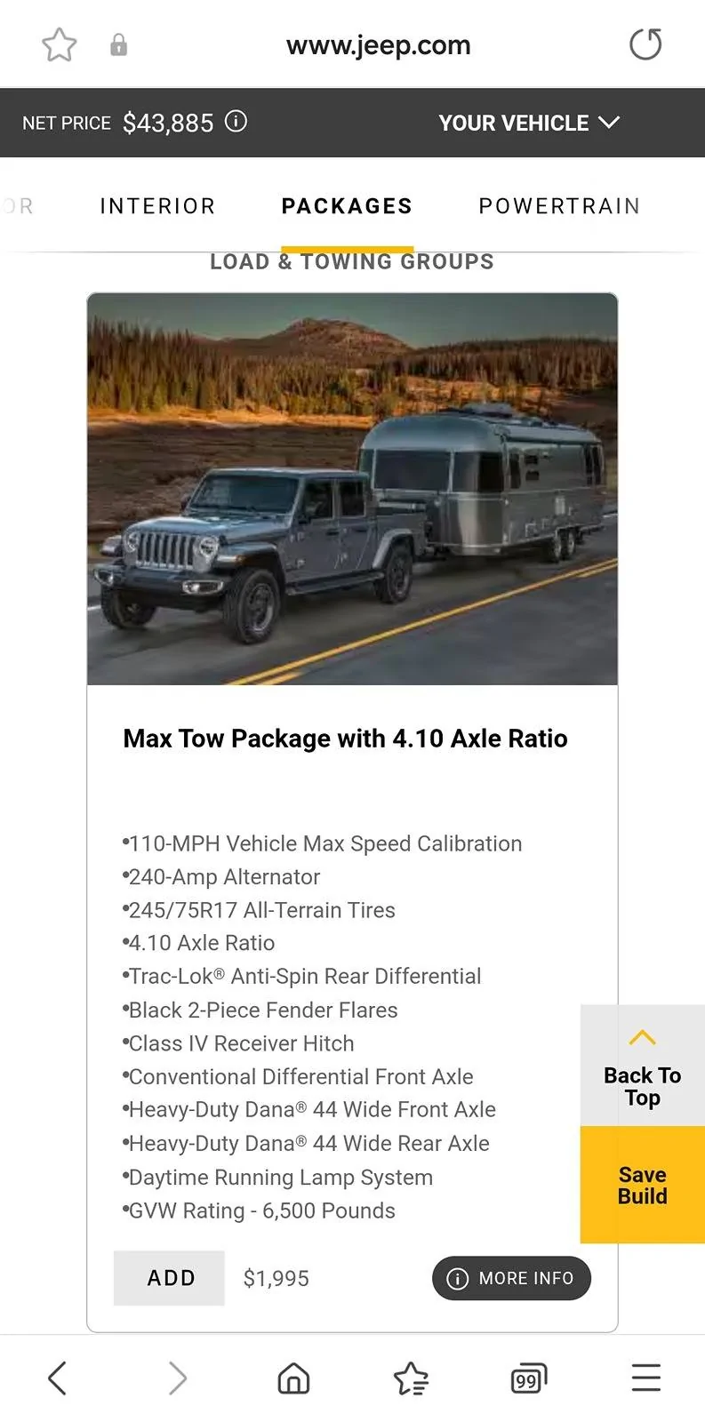 Jeep Gladiator Gladiator Max Tow vs Non Max tow option rip out Screenshot_20240408_130521_Samsung Internet