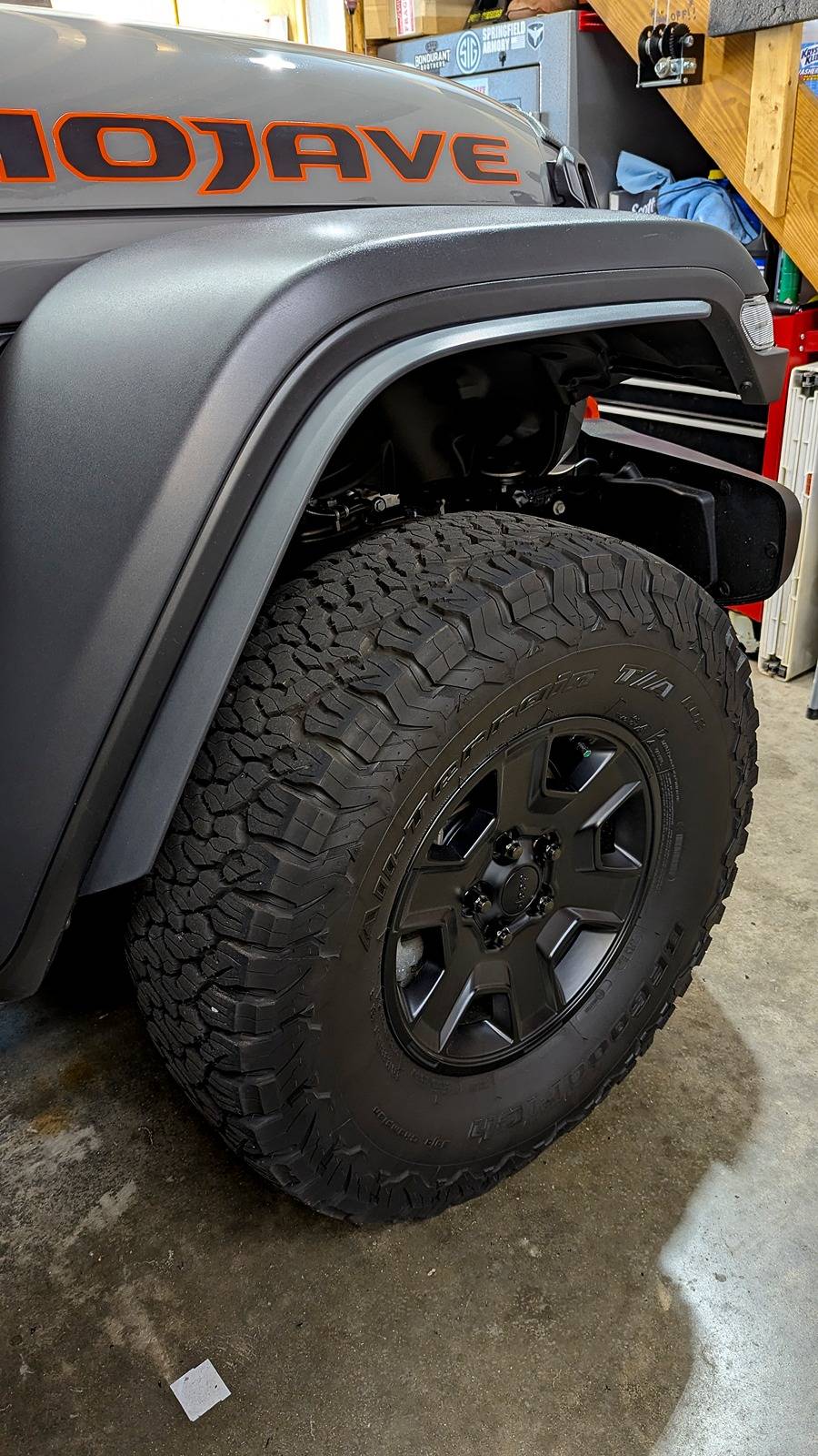 Jeep Gladiator Xtreme Recon Fender Extension Instsalled PXL_20240408_201250086