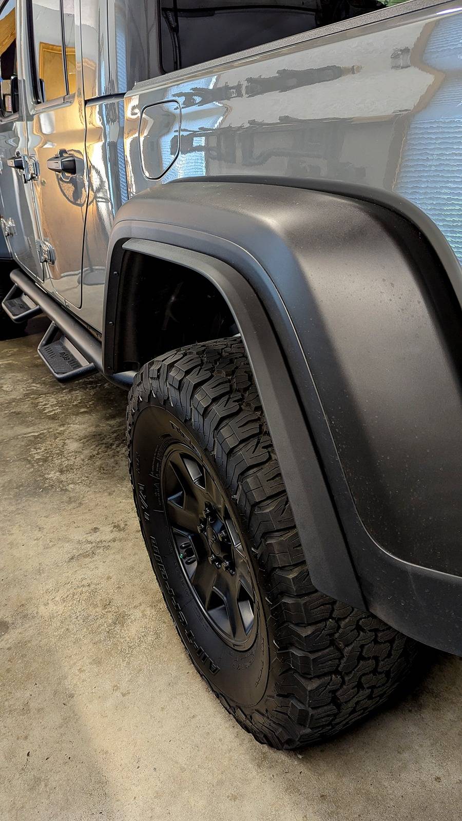 Jeep Gladiator Xtreme Recon Fender Extension Instsalled PXL_20240408_200903206